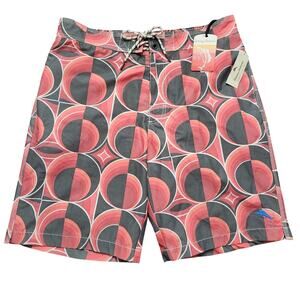 NWT Tommy Bahama Baja Cyber Circles Chilean Swim Trunks Size Medium